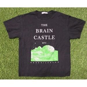 Undercover SS18 Order-Disorder "The Brain Castle 2075" T-Shirt Black Size 3 L